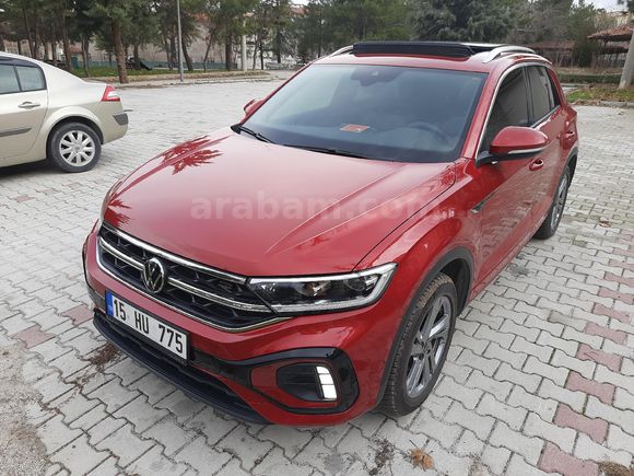 kazasız boyasız değisensiz R-Line 2022 Model 16000 km mercan Kırmızı