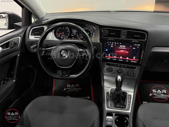 87.000 KM' GOLF 2014 OTOMATİK 1.2 TSI -GERİ GORÜŞ-NAVİ-BEJ RENK-