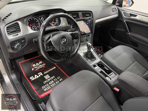 87.000 KM' GOLF 2014 OTOMATİK 1.2 TSI -GERİ GORÜŞ-NAVİ-BEJ RENK-