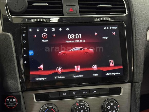87.000 KM' GOLF 2014 OTOMATİK 1.2 TSI -GERİ GORÜŞ-NAVİ-BEJ RENK-