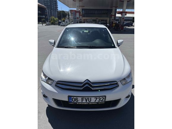 Sahibinden Citroen C-Elysée 1.6 HDi Exclusive 2016 Model  142.000 km Beyaz