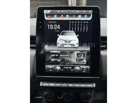 2020 CLİO 1.0 SCE JOY 71 BİN KM DE GENİŞ EKRAN GERİ GÖRÜŞ