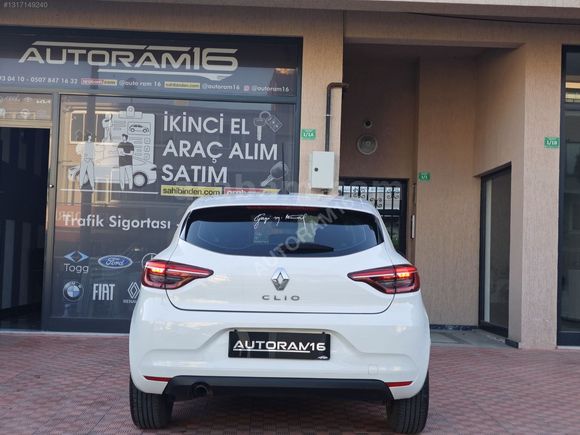 AUTORAM16 'DAN 2022 RENAULT CLİO 1.0 SCE BENZİN