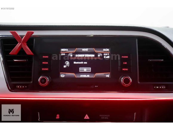 VERONA-2015 SEAT LEON 1.2 TSI STYLE OTOMATİK MASRAFSIZ BAKIMLI!