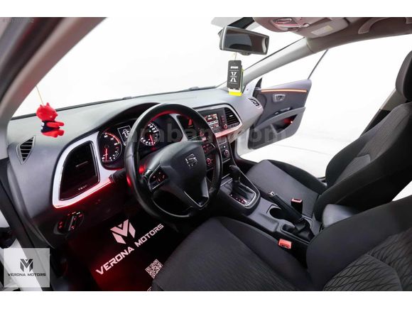 VERONA-2015 SEAT LEON 1.2 TSI STYLE OTOMATİK MASRAFSIZ BAKIMLI!