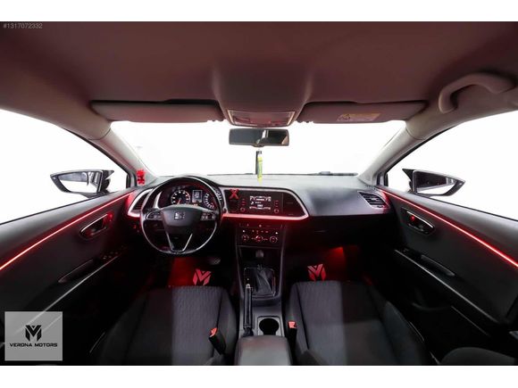 VERONA-2015 SEAT LEON 1.2 TSI STYLE OTOMATİK MASRAFSIZ BAKIMLI!