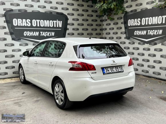 ORAS'DAN 2015 MODEL 308 1,2 PURETECH ACTİVE MASRAFSZ 82,000 KMDE