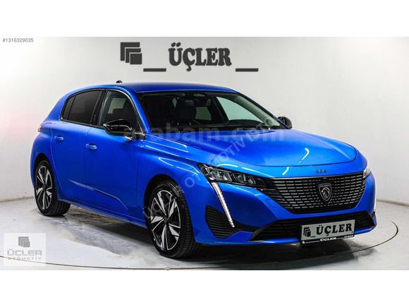 24 AY KREDİ/K.KARTINA 12 TAKSİT 2023 PEUGEOT 308 ALLURE BOYASIZ