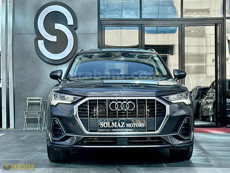 SOLMAZ MOTORS 2024 AUDİ Q3 35 TFSI S-LİNE HATASIZ BAYİ 26.000KM