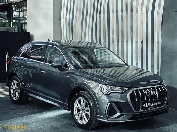 SOLMAZ MOTORS 2024 AUDİ Q3 35 TFSI S-LİNE HATASIZ BAYİ 26.000KM