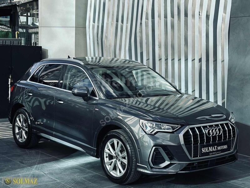 SOLMAZ MOTORS 2024 AUDİ Q3 35 TFSI S-LİNE HATASIZ BAYİ 26.000KM 2