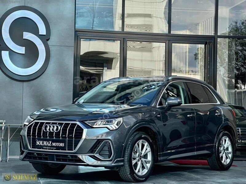 SOLMAZ MOTORS 2024 AUDİ Q3 35 TFSI S-LİNE HATASIZ BAYİ 26.000KM 5