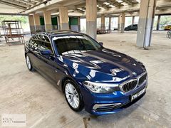 TR'DE TEK BMW 520İ LUXURY LİNE MEDİTERRANEAN MAVİ VAKUM NEXT 100