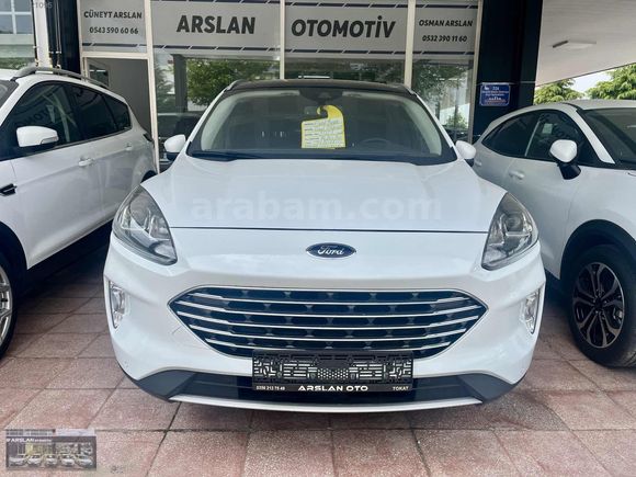 2022 KUGA TİTANİUM DİZEL OTOMATİK BOYASIZ_TRAMERSİZ 76 BİN KM...
