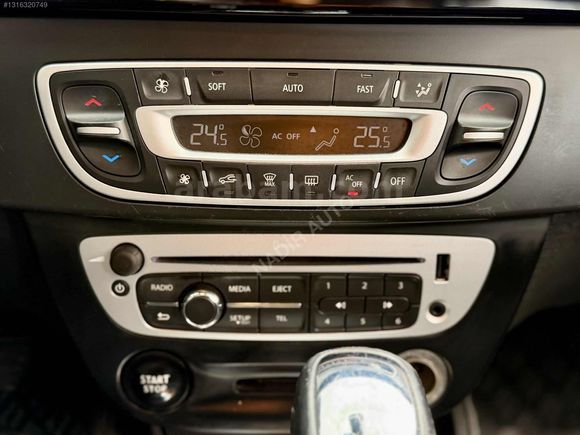 2016 Fluence İcon EDC 169.** Km Led Stop Katlanır Ayna Hatasız