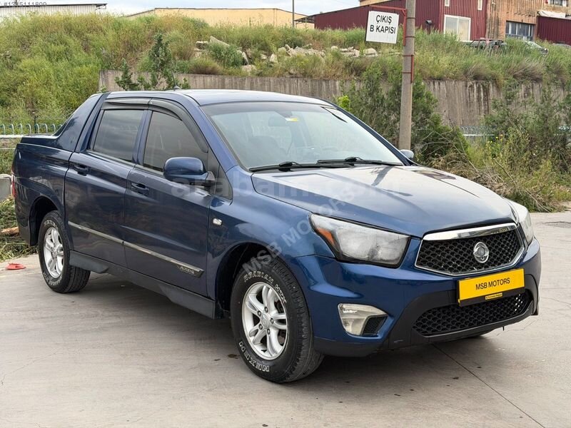 Galeriden KGM SsangYong Korando Sports 2.0 e-XDI 2012 Model İzmir 196.000 km Mavi