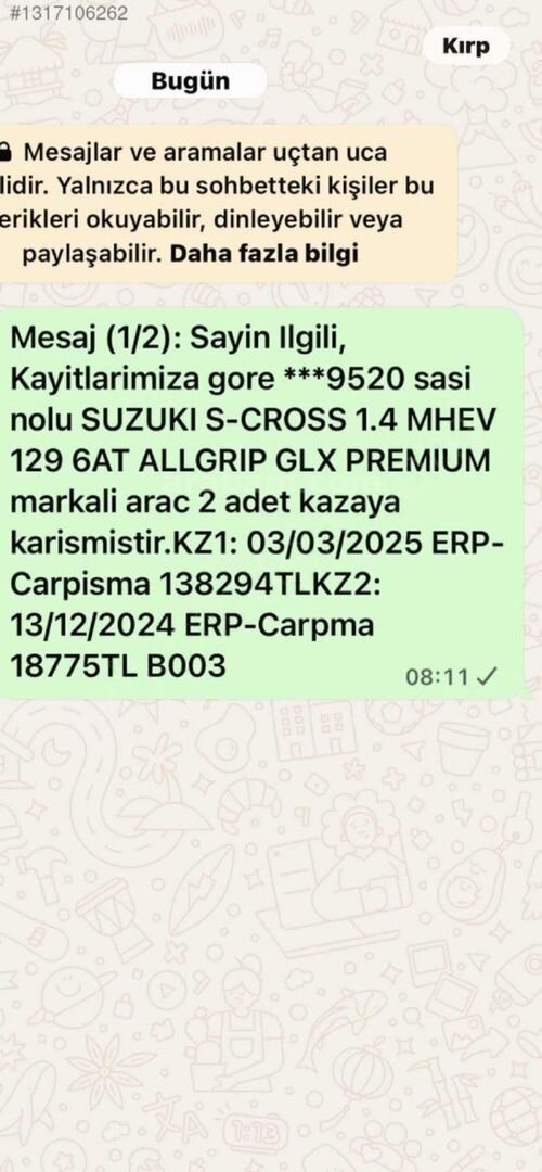 BATUHAN'DAN 2023 S-CROSS 1.4 MHEV ALLGRİP GLX PREMİUM 4X4 2