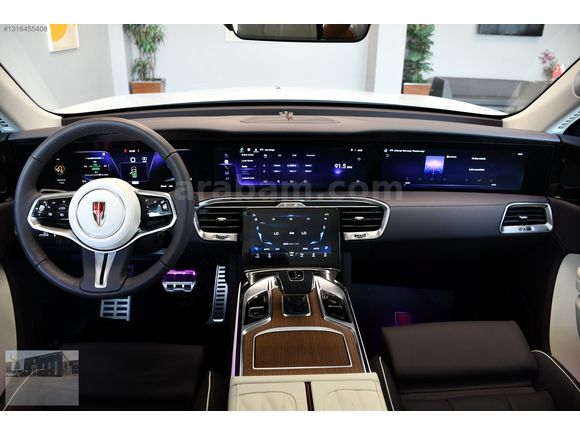 ŞANÇELİK -HONGQI E-HS9 DELUXE -MASAJ-VAKUM