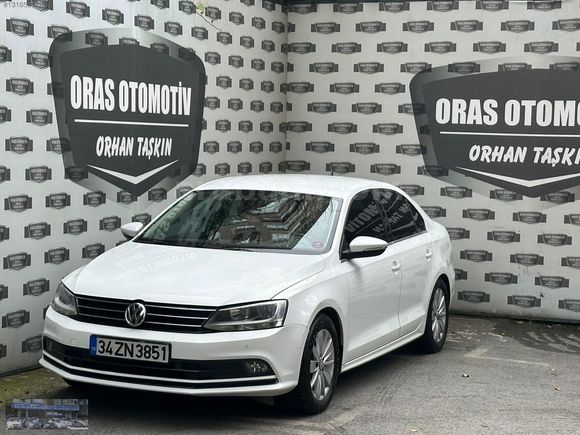 ORAS'DAN 2015 MODEL VW JETTA 1.6 TDI COMFORTLİNE DSG 145.000 KM