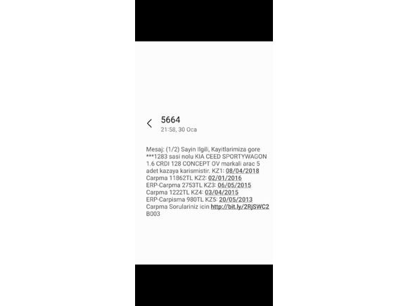 Sahibinden Kia Ceed 1.6 CRDi Premium SW 2013 Model