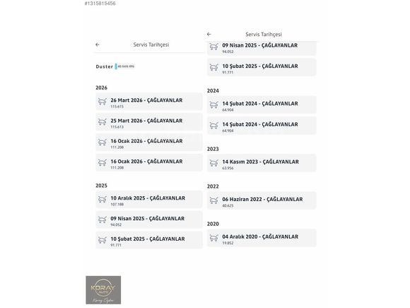 2019 HATASIZ BOYASIZ TRAMERSİZ 115bin KM