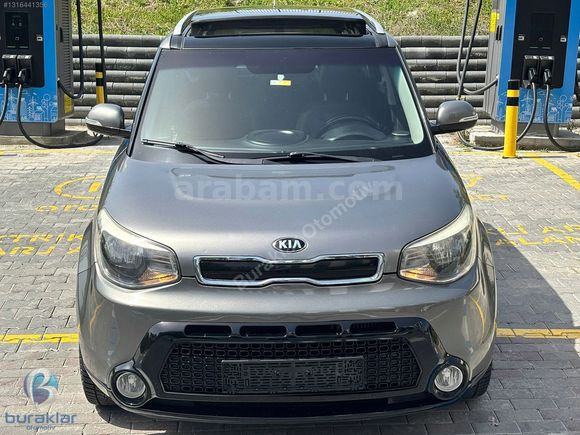 BURAKLAR'DAN 2015 KIA SOUL 1.6 CRDI PREMIUM TAMAMINA KREDİ'Lİ