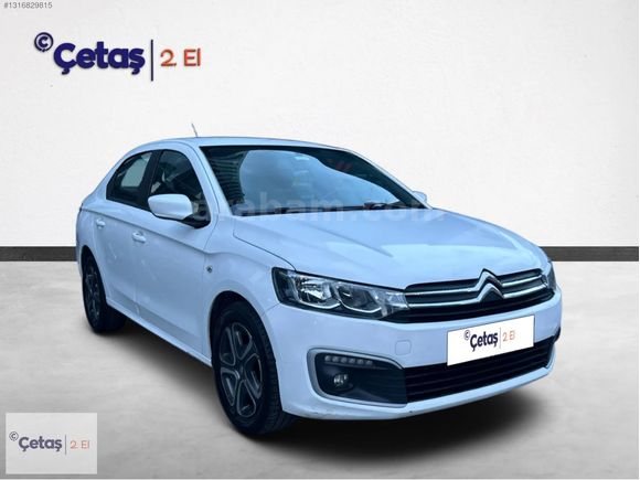 ÇETAŞ RENAULT'DAN 2021 CITROEN C-ELYSEE 1.5 BLUEHDİ FEEL 100HP