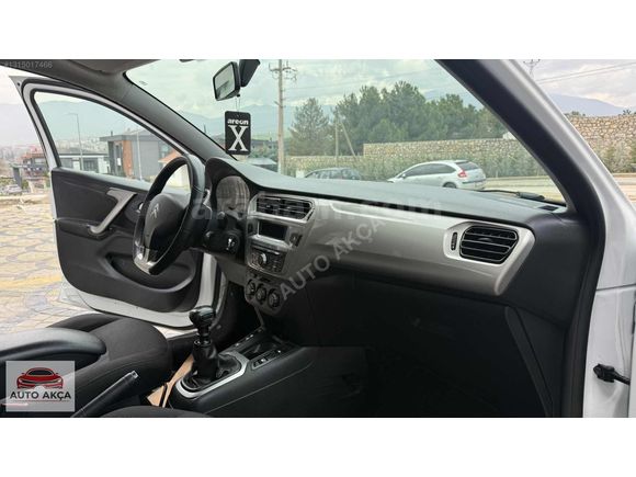 AKÇA'DAN 2023 CITROEN C-ELYSEE 1.5 BlueHDI 6 İLERİ+100HP