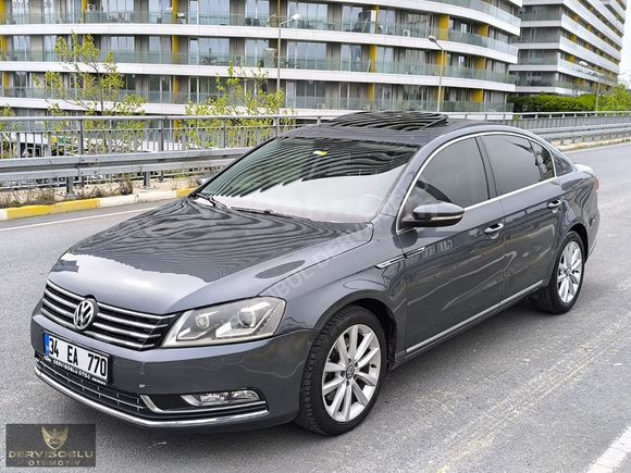 2014 MODEL HİGHLİNE SUNROOFLU PASSAT DİZEL OTOMATİK KREDİ ÇIKAR