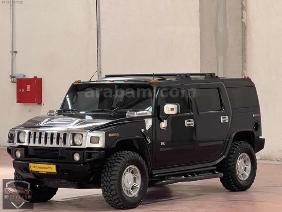 HUMMER H2 SİYAH İNCİ