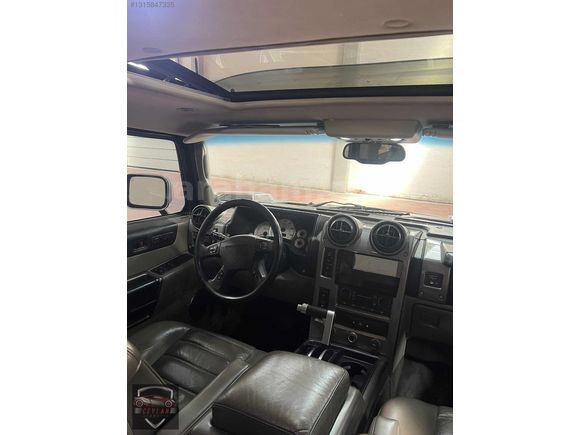 HUMMER H2 SİYAH İNCİ