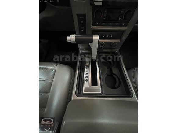 HUMMER H2 SİYAH İNCİ
