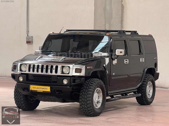 HUMMER H2 SİYAH İNCİ
