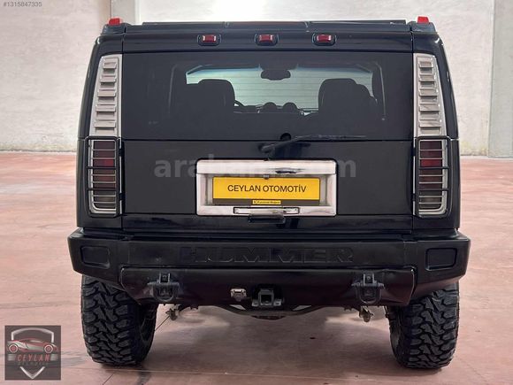 HUMMER H2 SİYAH İNCİ