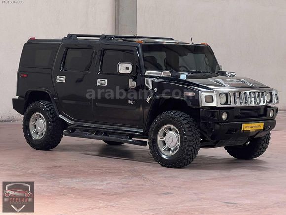 HUMMER H2 SİYAH İNCİ