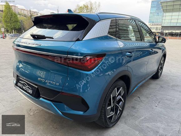 ARVO MOTORS 2023 BYD ATTO 3 EV DESİNG 204 HP %20 FAT