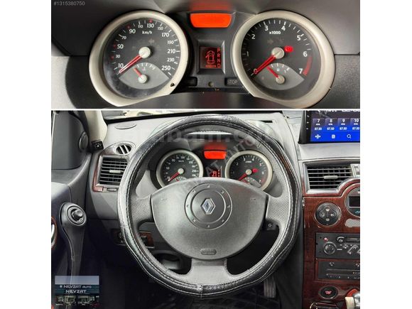 TAM OTOMATİK RENAULT MEGANE DYNAMİQUE 1.6 BENZİN+LPG