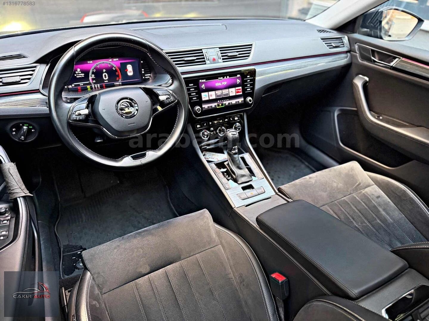 Galeriden Skoda SuperB 1.5 TSI Prestige 2021 Model İstanbul 148.000 km Füme 3