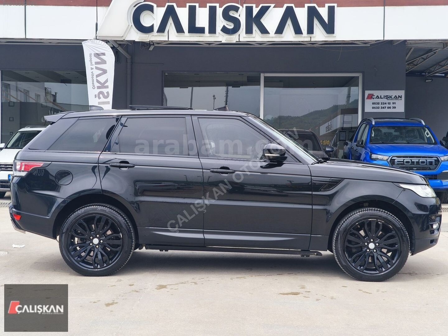 Galeriden Land Rover Range Sport 2.0 SD4 HSE 2017 Model Samsun 230.450 km Siyah 3
