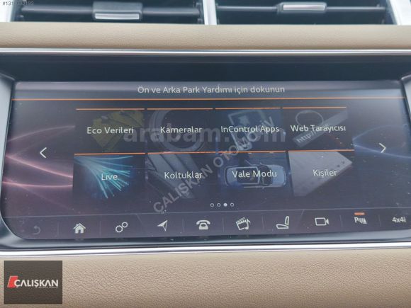 ÇALIŞKAN'DAN RANGE ROVER SPORT HSE ELK BAGAJ/ISITMA