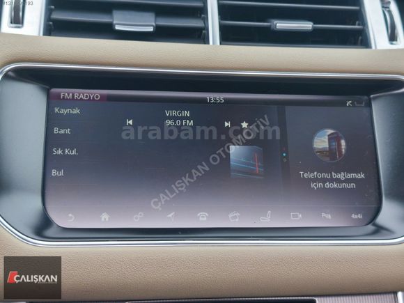 ÇALIŞKAN'DAN RANGE ROVER SPORT HSE ELK BAGAJ/ISITMA