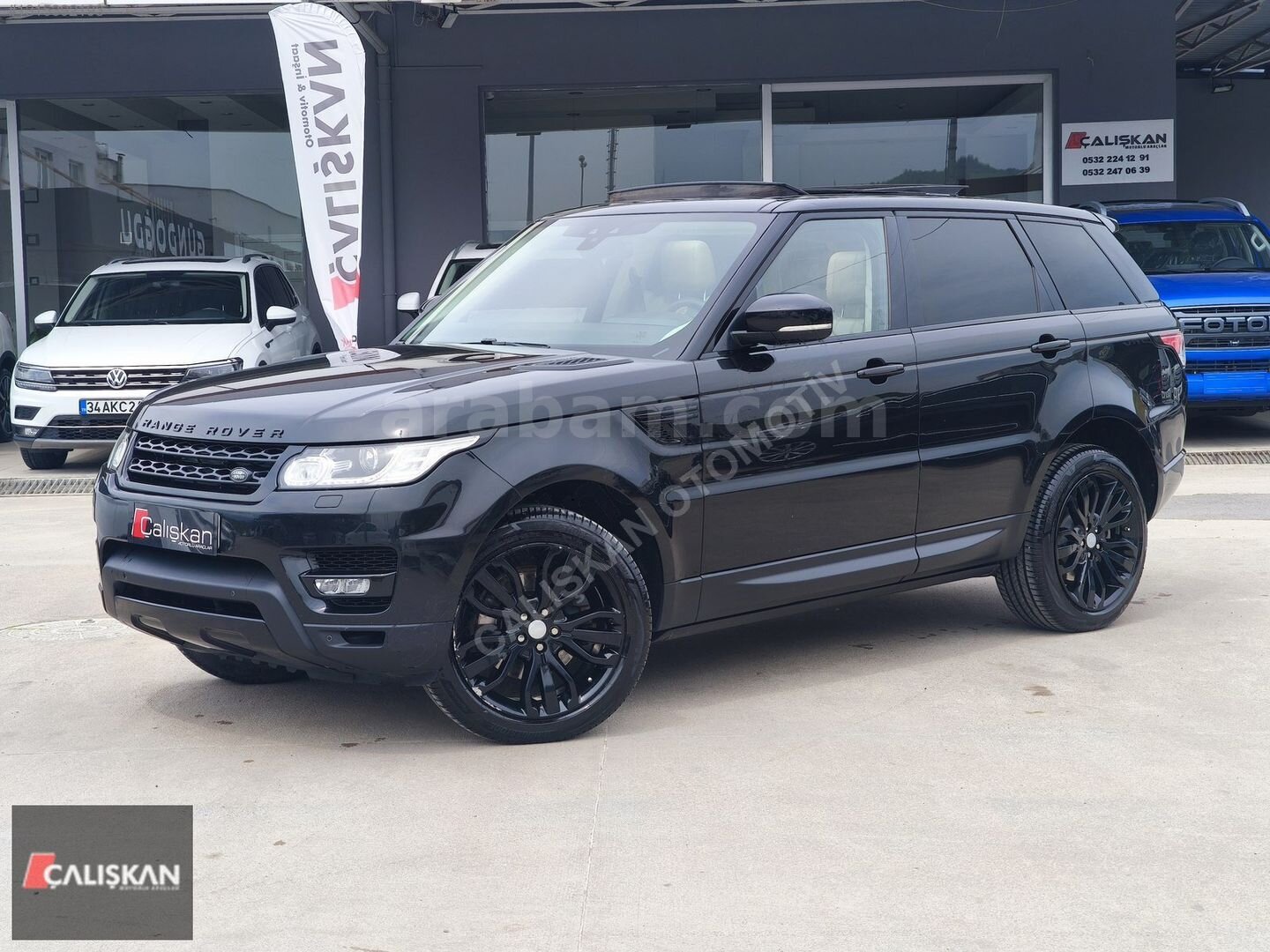Galeriden Land Rover Range Sport 2.0 SD4 HSE 2017 Model Samsun 230.450 km Siyah 5