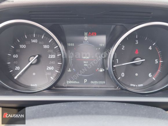ÇALIŞKAN'DAN RANGE ROVER SPORT HSE ELK BAGAJ/ISITMA