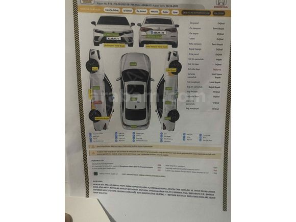 Sahibinden Honda Civic 1.6i VTEC Eco Elegance 2014 Model 
