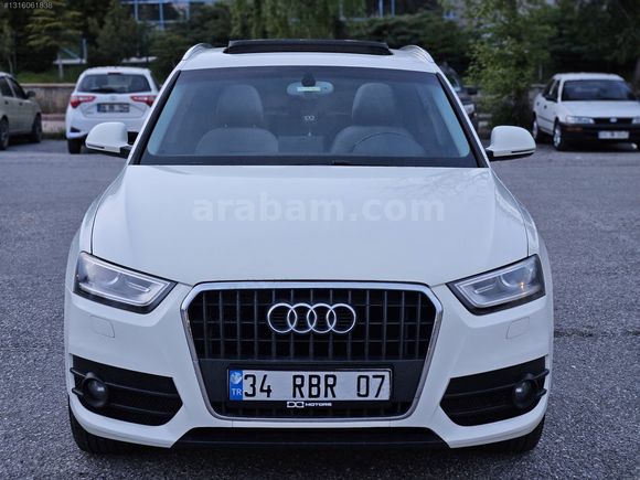 2012 AUDİ Q3 BAKIMLI QUATTRO S LİNE 4X4 CAM TAVAN-KART 12 TAKSİT
