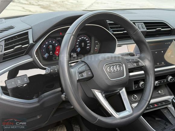 HATASIZ 2023 AUDİ Q3 35TFSİ CAM TAVAN K.ISITMA E.BAGAJ SONOS SES
