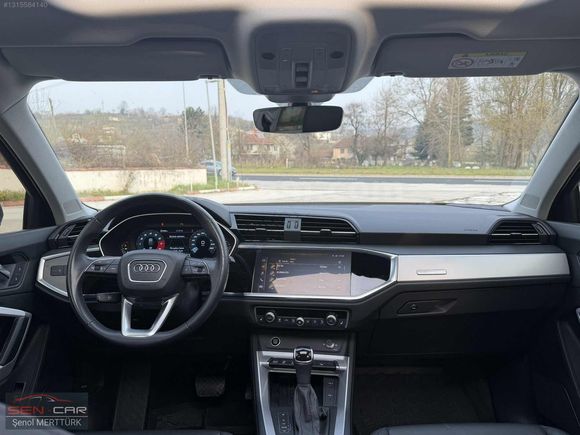 HATASIZ 2023 AUDİ Q3 35TFSİ CAM TAVAN K.ISITMA E.BAGAJ SONOS SES
