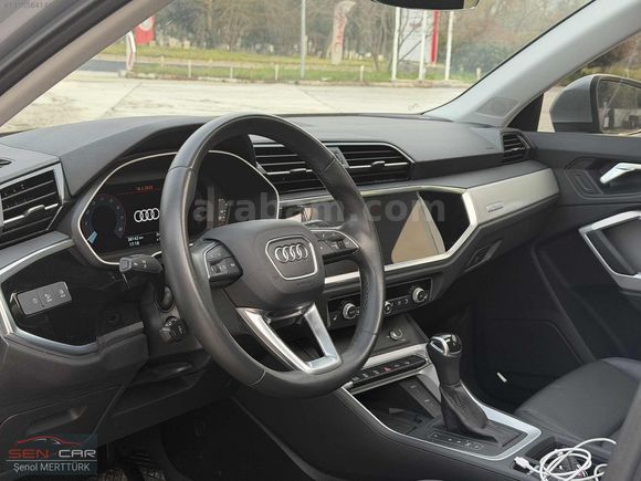 HATASIZ 2023 AUDİ Q3 35TFSİ CAM TAVAN K.ISITMA E.BAGAJ SONOS SES