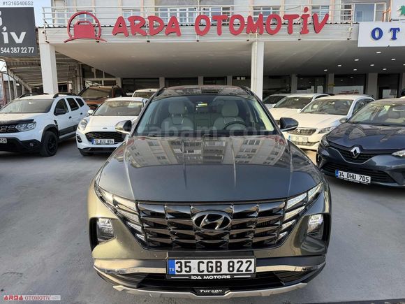 EDREMİT ARDA OTOMOTİV 2021 HYUNDAİ TUCSON ELİTE DİZEL OTOMATİK!!