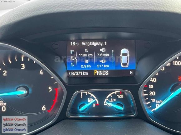 YILDIRIMDAN/HATASIZ/BOYASIZ/87.000KM/FORD/KUGA